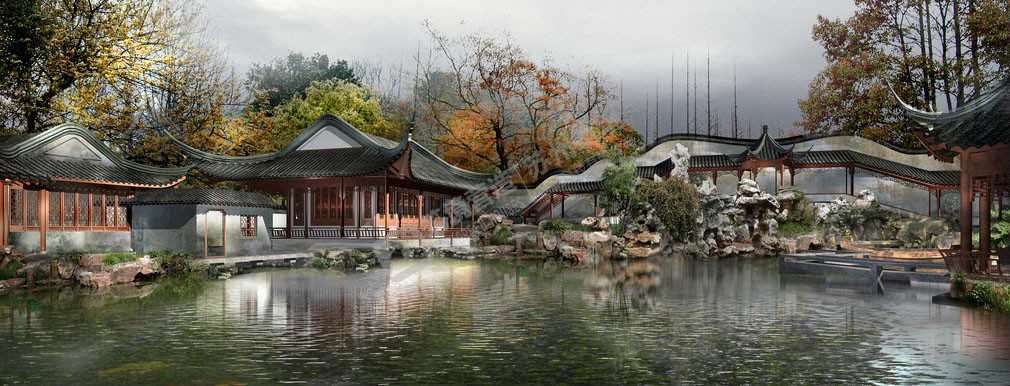 园林古建